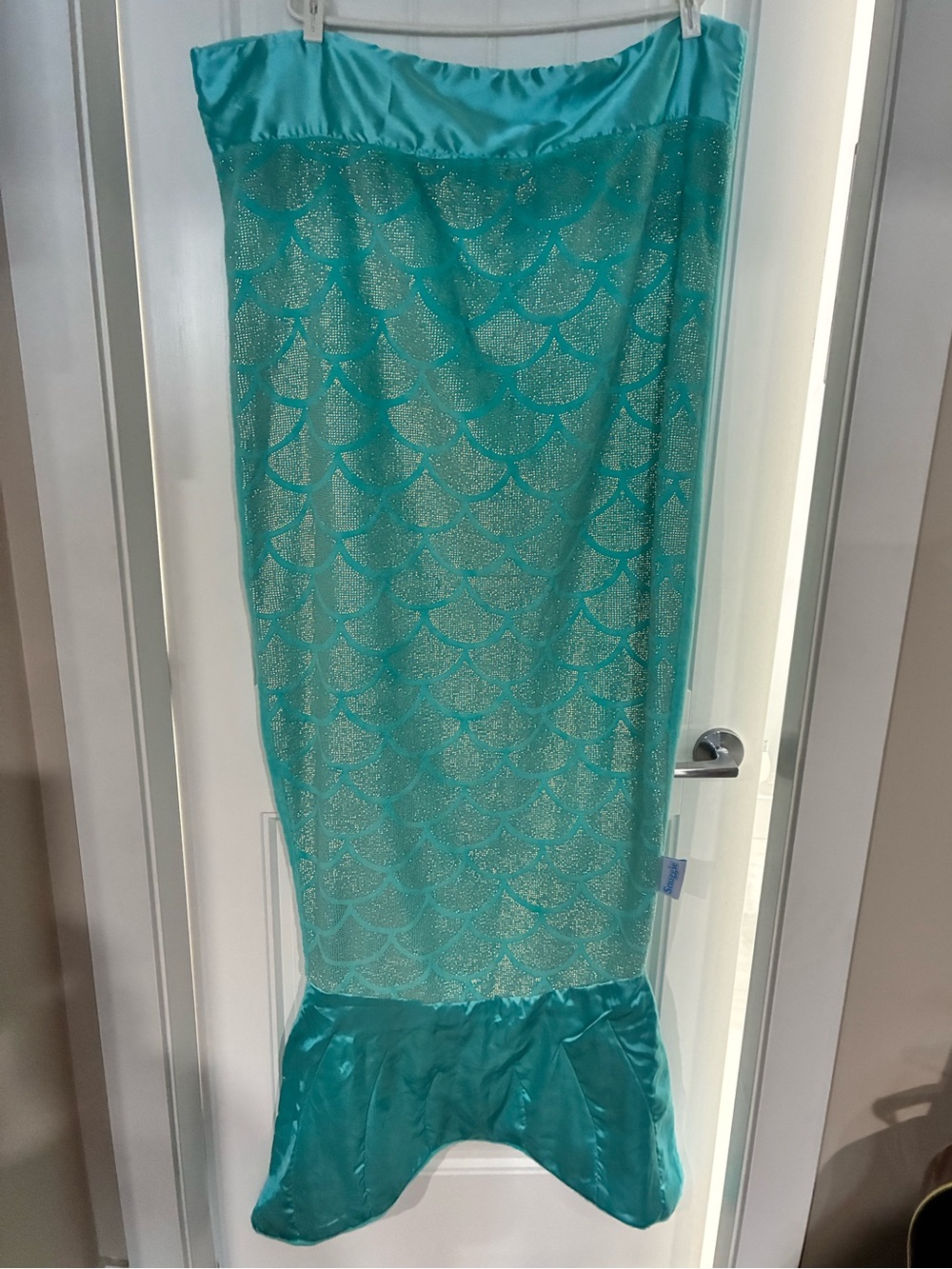 Kids/Teen Sparkle Mermaid Sleep Sack - Turquoise